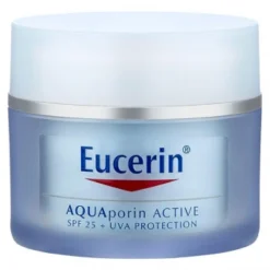 Eucerin AQUAporin ACTIVE Feuchtigkeitspflege Mit LSF 25 + UVA-Schutz 50 Ml