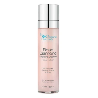 The Organic Pharmacy Rose Diamond Exfoliating Cleanser 50 Ml 1 The Organic Pharmacy Rose Diamond Exfoliating Cleanser 50 Ml