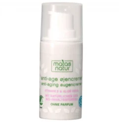 MATAS Natur Anti-Aging Augencreme Mit Bio-Aloe Vera Und Vitamin E 15 Ml