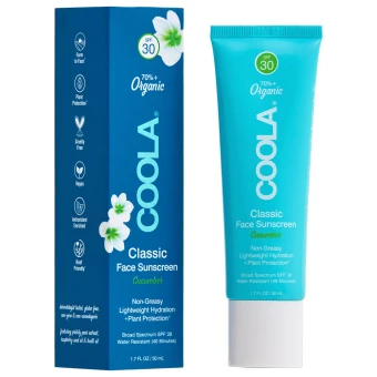 Coola Classic Face Sunscreen Cucumber SPF 30 50 Ml 2 Coola Classic Face Sunscreen Cucumber SPF 30 50 Ml – Bild 2