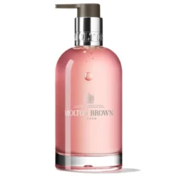 MOLTON BROWN Delicious Rhubarb & Rose Fine Liquid Hand Wash Glas Bottle 200 Ml