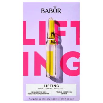 BABOR AMPOULE CONCENTRATES Limited Edition LIFTING Ampoule Set 7 X 2 Ml Ampullen 1 BABOR AMPOULE CONCENTRATES Limited Edition LIFTING Ampoule Set 7 X 2 Ml Ampullen