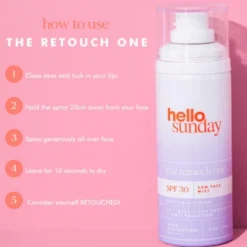 Hello Sunday The Retouch One Face Mist SPF 30 75 Ml -Molton Brown Verkaufs-Shop 2564734 hello sunday the retouch one Face mist SPF 30 75 ml.71f399dd