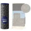TOWEL TO GO Palermo Hammam Towel Blue/Black, With Recycled Gift Box