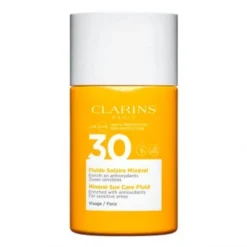 CLARINS Fluide Solaire Minéral Visage UVB/UVA 30 30 Ml